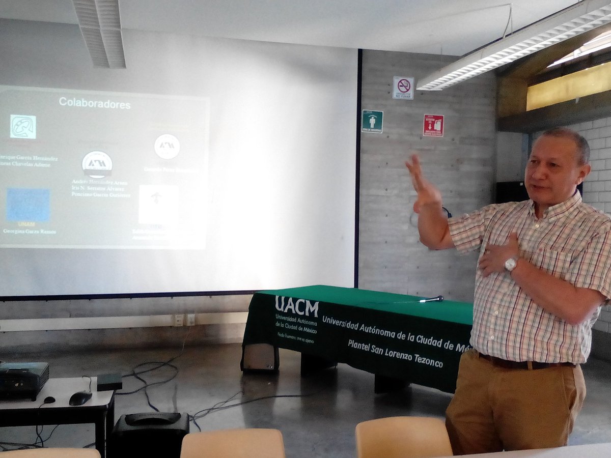 redproteinas's tweet photo. Iniciamos el #BiophysicsDay en la @CCyT_UACM con el Dr Rafael Zubillaga, como parte de las actividades de la #BiophysicsWeek #MyBiophysics  @BiophysicalSoc @UAM_Iztapalapa https://t.co/ibQr4rEKWK