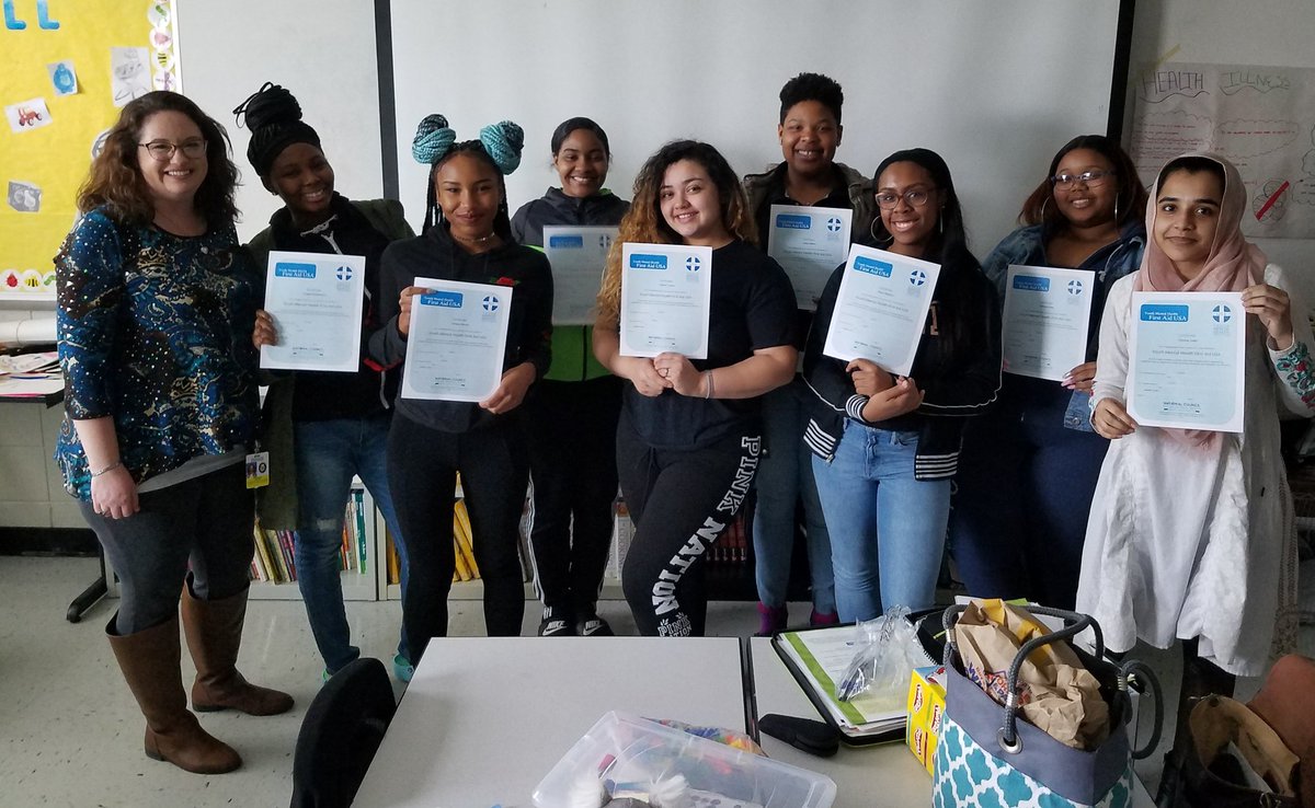 So honored to have been invited to <a href="/NorthPointHS/">NorthPointHighSchool</a> TAM class to teach <a href="/MHFirstAidUSA/">MentalHealthFirstAid</a> to the seniors!!! Best students ever! #askthequestion #STRONGERTOGETHER #heretoreachyou @alynna_nicolee