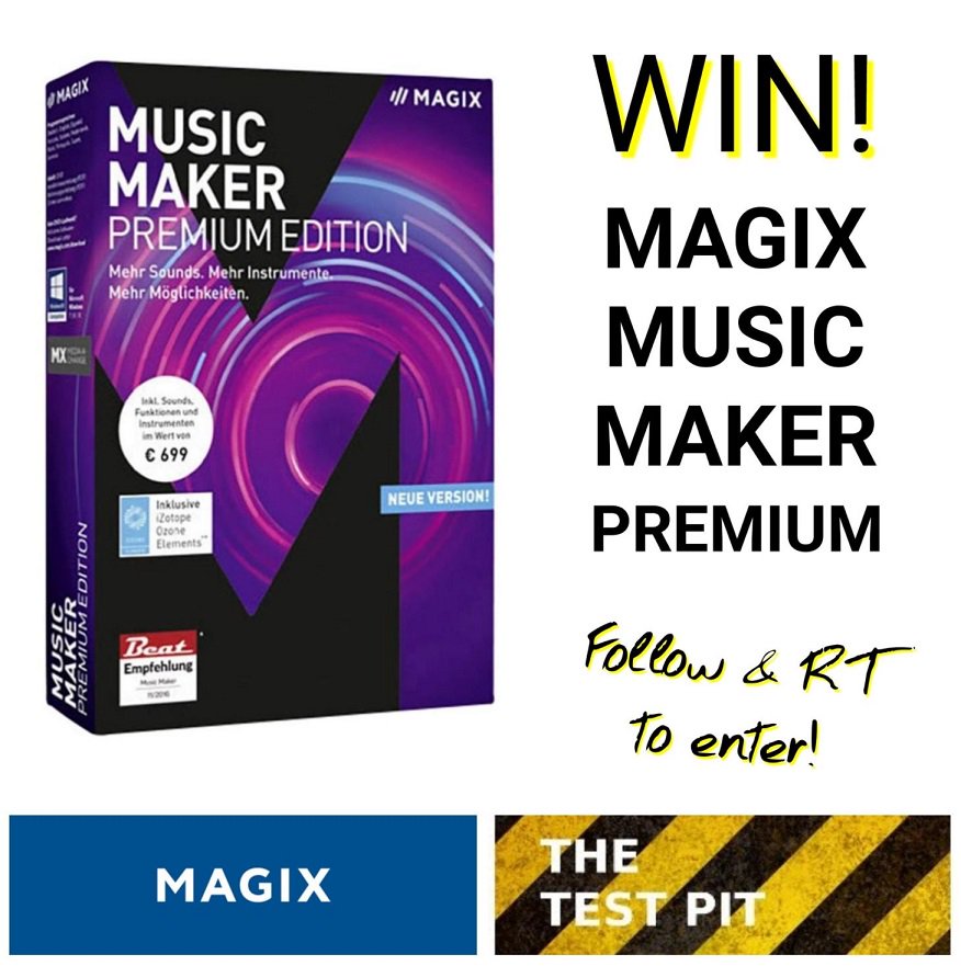LOLLYLOOLAH's tweet photo. #Win @MAGIX_INT Music Maker Premium editing software in our latest #competition. Follow &amp; RT to enter! https://t.co/THYtNO3otX #giveaway by #thetestpit via @c0nvey https://t.co/cNrLU4QhSm