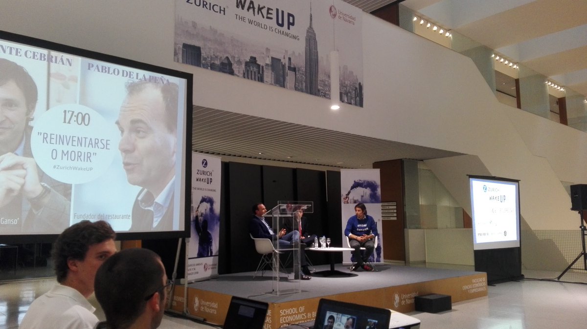 mariopcms's tweet photo. En el congreso #ZurichWakeUP organizado por los compañeros de 3° de Governance. Sesiones muy interesantes... un proyecto genial! https://t.co/rkF5l84R63