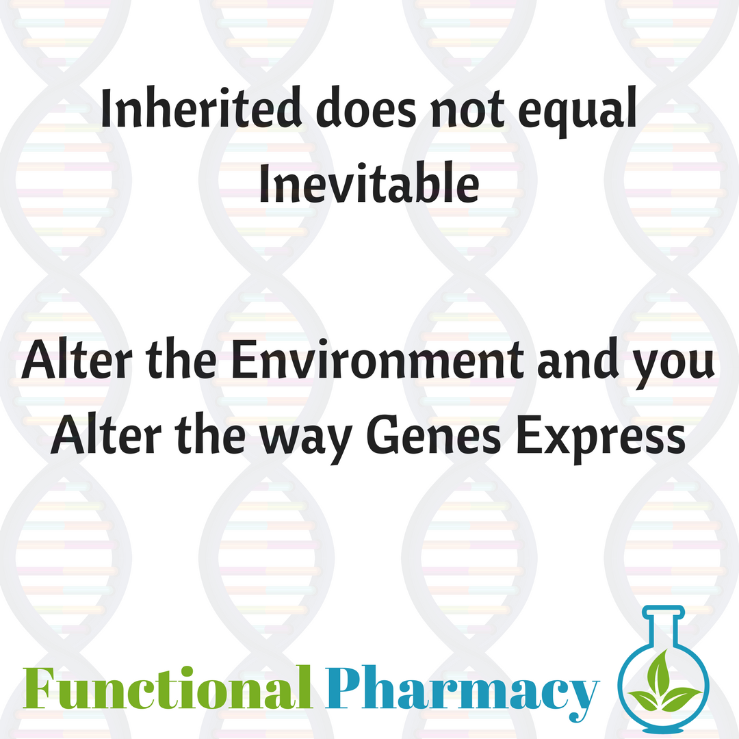 DrEddyClinic's tweet photo. RT @FunctionalPharm: The power we have to influence our genetic expression is amazing...for the good and the bad. Health = lifestyle. #genes #heredity #lifestyle #functionalpharmacy #functionalmedicine #functionalpharmacist #wellness #pharmacy #pharmacis… https://t.co/2eIfr6pyOA