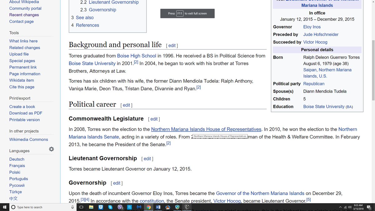 And I'm sure it's just a coincidence. Absolutely a coincidence.Governor Torres graduated from Boise State and Boise High School in Idaho.