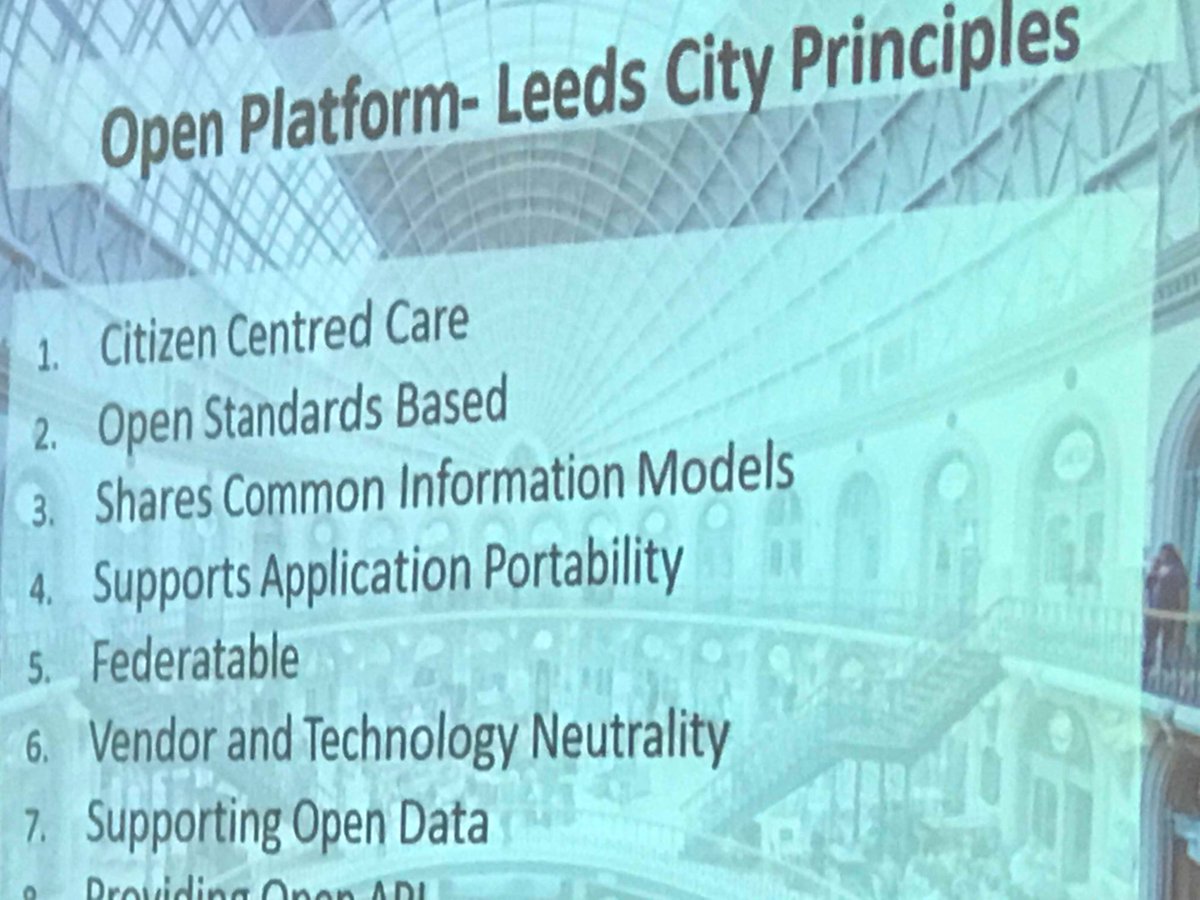 ReadmanLuke's tweet photo. @digitalhealth2 #LeadershipSummit Leeds City Principles #CollectShareUse https://t.co/E38ySizEkI