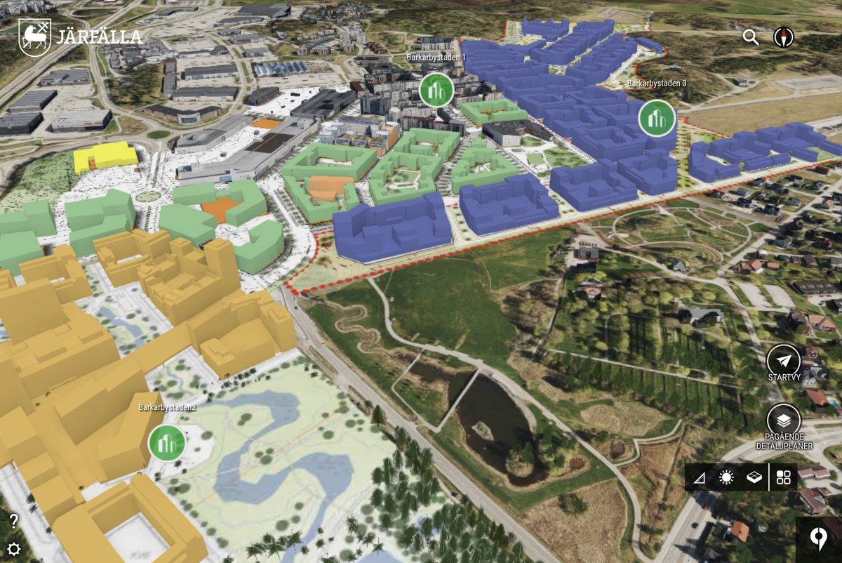 Agency9's tweet photo. Want to see the future of @Jarfalla_kommun in 3D? #CityPlanner Offline will be making appearances at libraries (@Jarfallabibl) around town – visit https://t.co/pkeoVwl1E5 for dates &amp; details (link in Swedish) 📕📗📘📙🗺️ https://t.co/GkeaVx03xE