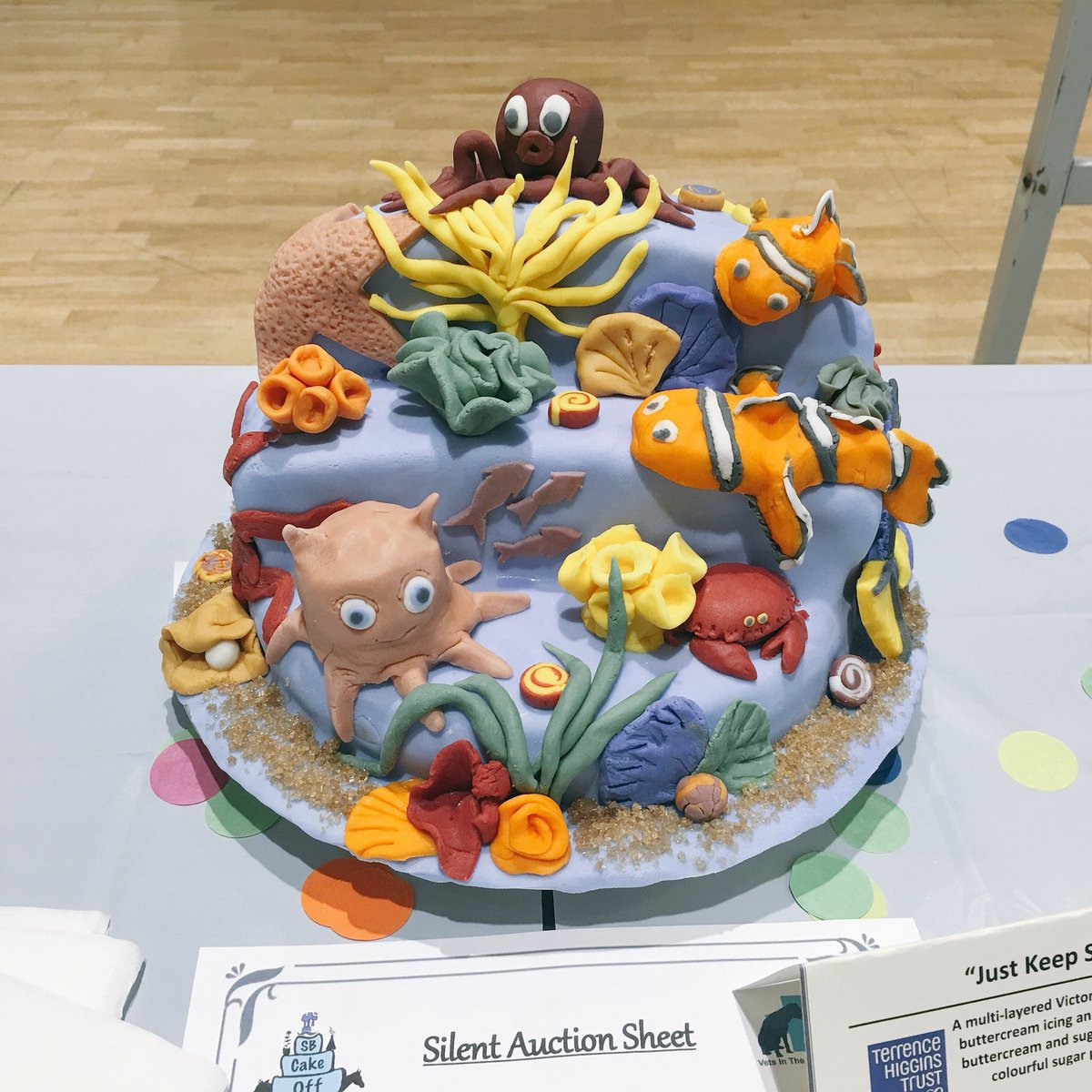 THTorguk's tweet photo. These are incredible! Thank you to @UniofNottingham's @SBCakeOff for supporting people living with and affected by HIV in such a brilliant (and occasionally disgusting) way.
Don't forget to pick your favourite: https://t.co/ULDzCtzm7T #SBCakeOff https://t.co/ukK2Xw4dUf