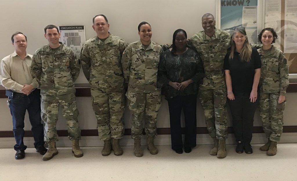 CSMMEDCOM's tweet photo. @winn_ach Great #ArmyMedicine Team. Fort Stewart/Hunter Army Airfield thanks for your dedication and commitment #OneTeamOnePurpose #ConservingTheFightingStrength #USArmy #MEDDAC #DENTAC #VETERINARYSERVICES https://t.co/SMW8j6qkaY