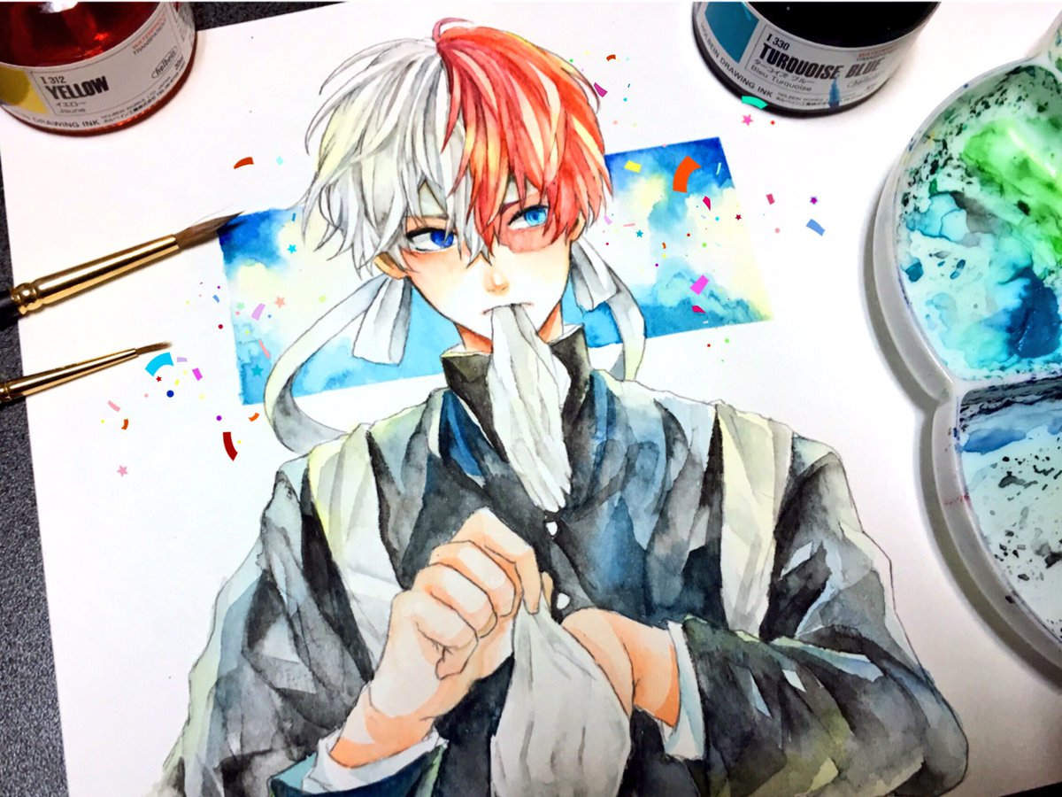 misoj_02's tweet photo. 轟焦凍も応援団 https://t.co/XHNmNbaL3d