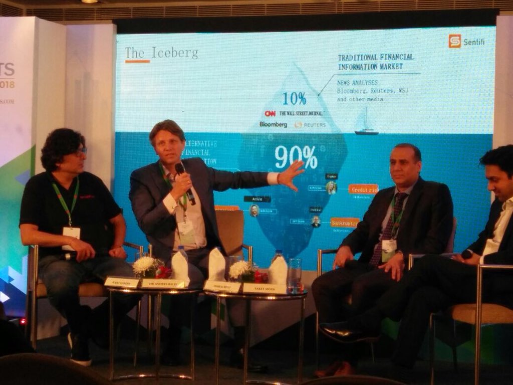 andersbally's tweet photo. next generation #alpha signals based on #AI, #bigdata and #crowdintelligence explained by @andersbally from @sentifi on #ETMGS - finding insights under the surface https://t.co/2X26abOaf4