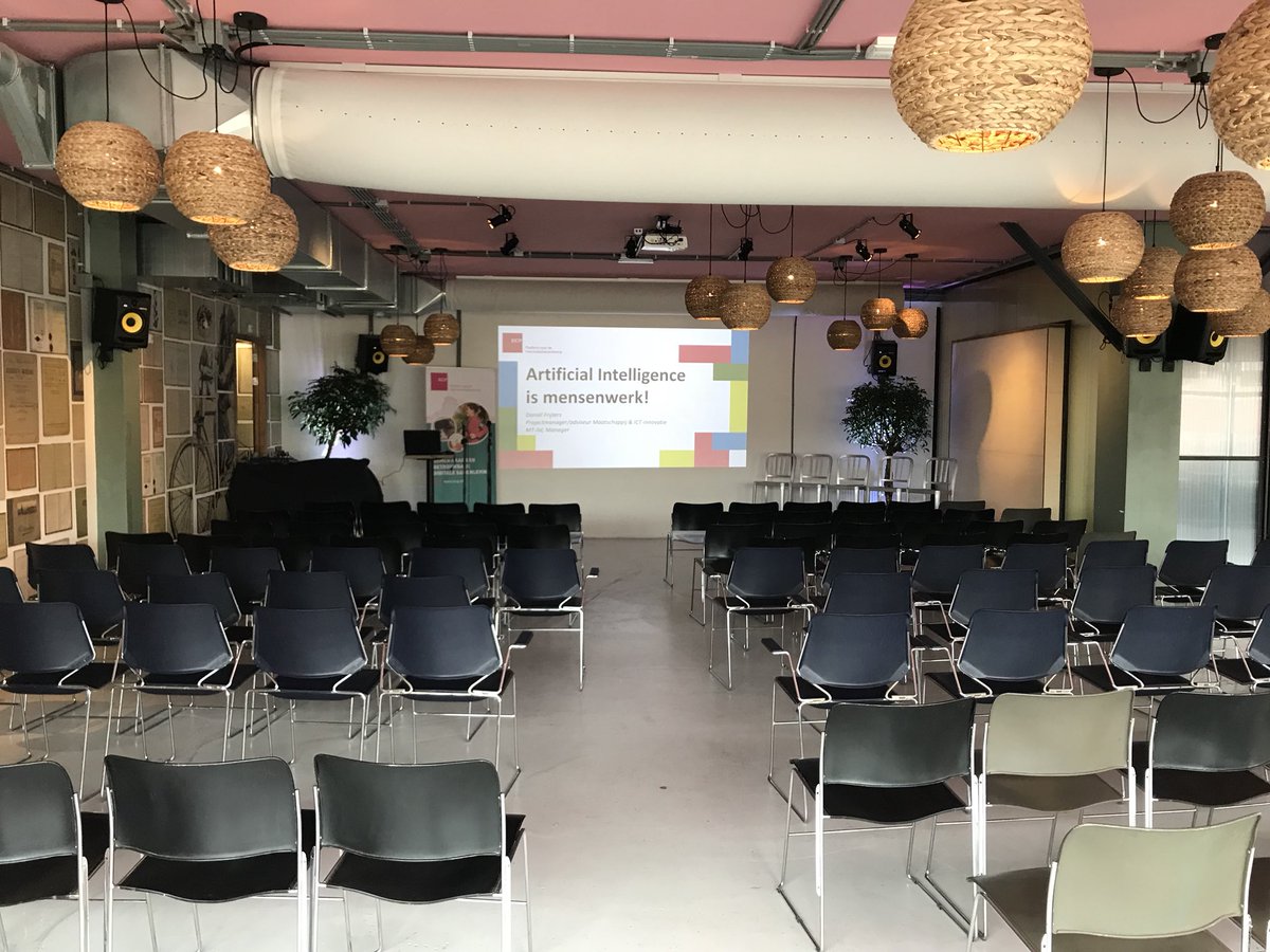 Platform_ECP's tweet photo. We zijn er klaar voor! Zien wij u zo bij de Deelnemersbijeenkomst: “Ontrafelen” van de grootste misverstanden rondom Artifical Intelligence? #bleyenberg https://t.co/ndCeRCOcPx