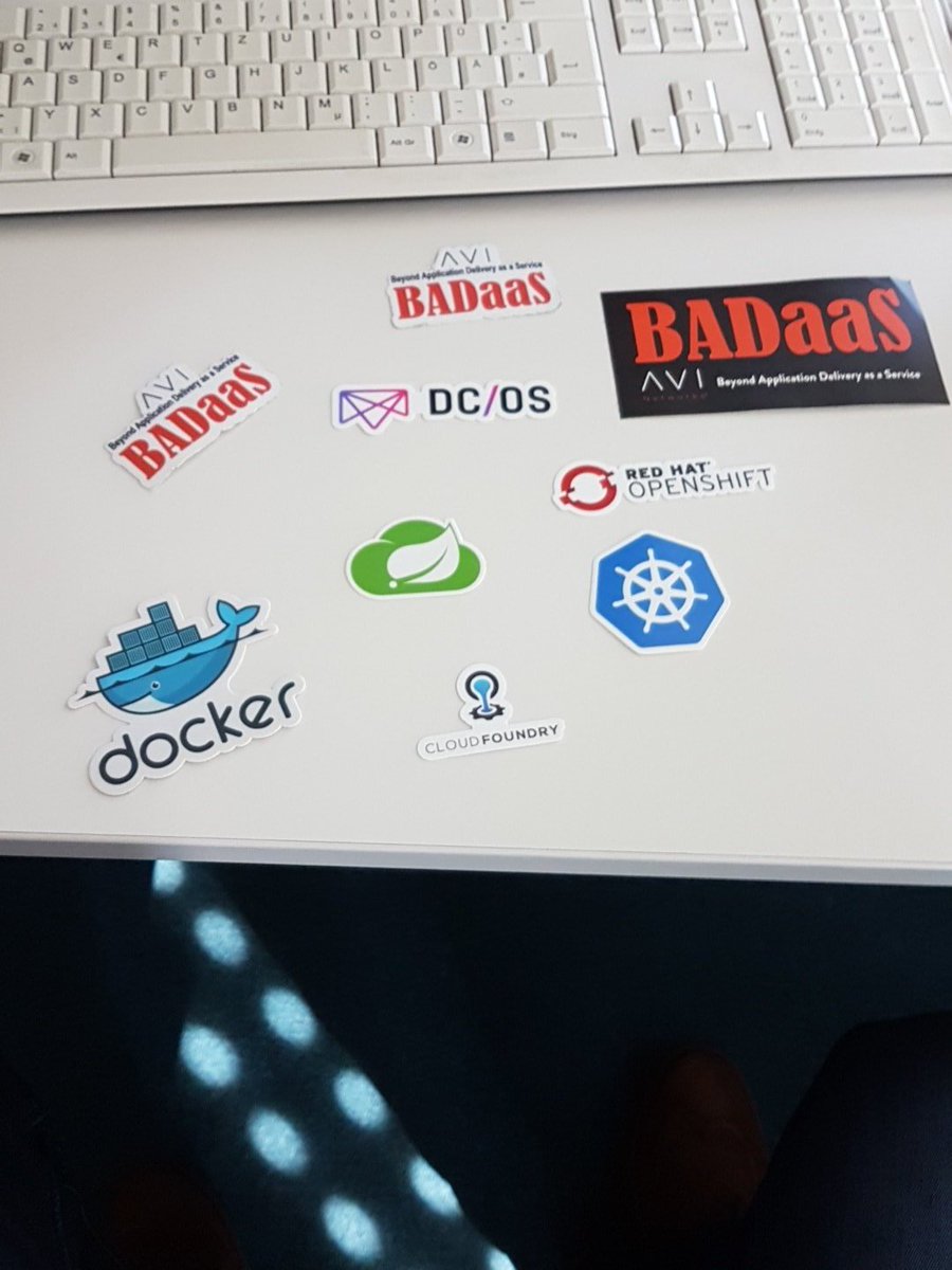 DeveloperPat's tweet photo. Best Thing after an Conference! #sticker #backatoffice https://t.co/AGXOZK0tae