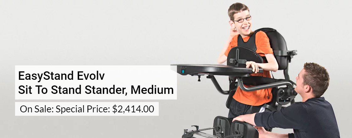 medicaleshopinc's tweet photo. @EasyStand #Evolv Sit to Stand #Stander, medium. For #userheight from 4’0" to 5’6″ tall. #Weightcapacity up to 200 lbs. #Powerliftup option. Transition in 3 steps. Seat depth range 14″-19″. #Easytransfer through open base. Adjustable #footplates. More: https://t.co/ZKYt8tOh5N https://t.co/SCAeIzMf6L