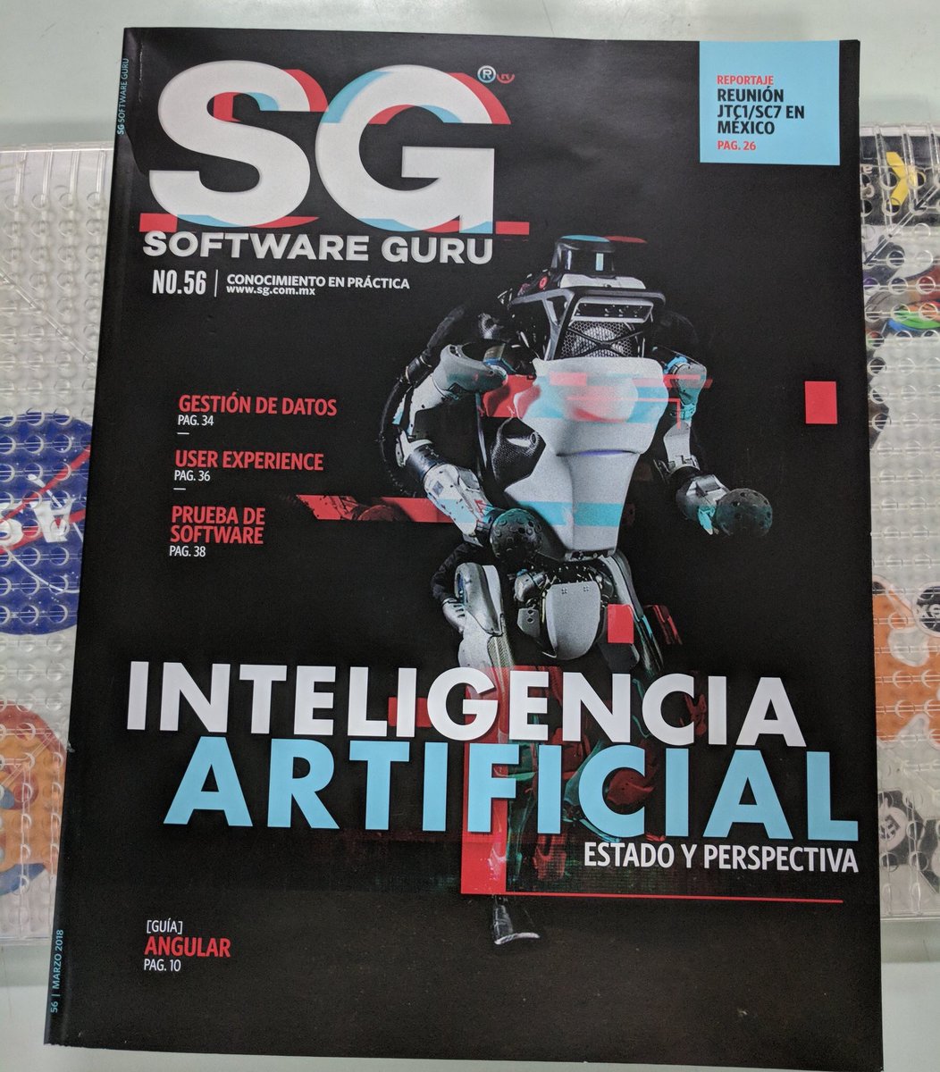 jorgeucano's tweet image. I wrote an article of @angular (in Spanish), about its benefits, tools, architecture and community for #SoftwareGuru and its already printed 🎉🎉