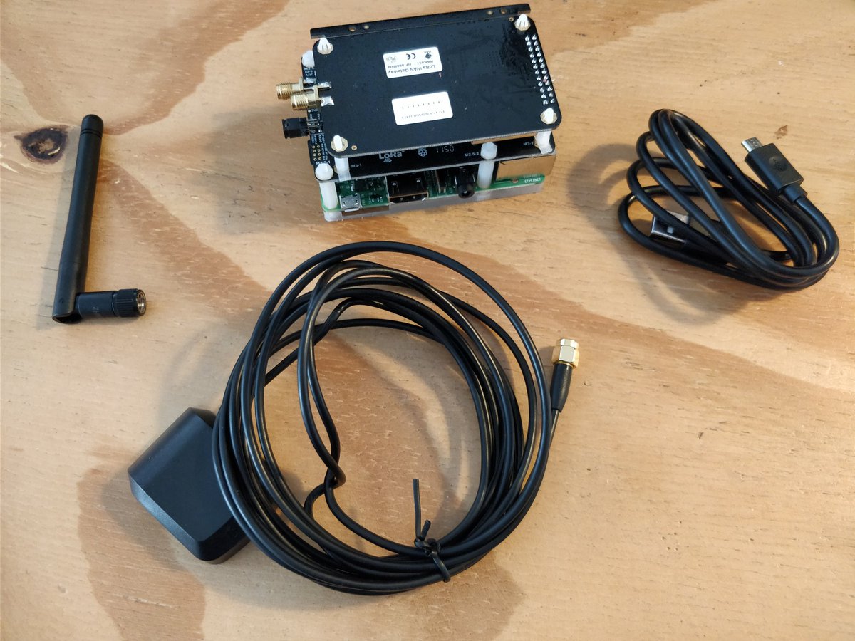 pimterry's tweet photo. More fun hardware! Today's exciting delivery: a @RAKwireless raspberry pi kit. There's a new @thethingsntwrk gateway coming to @ttncat!

Free &amp; open LoRa is coming to Gracia 👍📶🚀 https://t.co/p3exFgkEB1