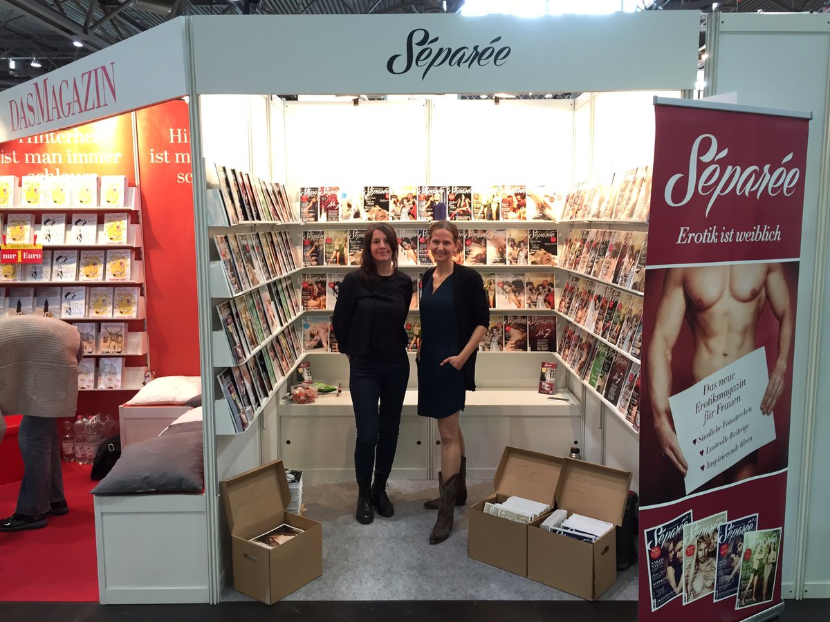 Separee_Magazin's tweet image. #leipzigerbuchmesse #lbm #séparée Halle 4, Stand B206