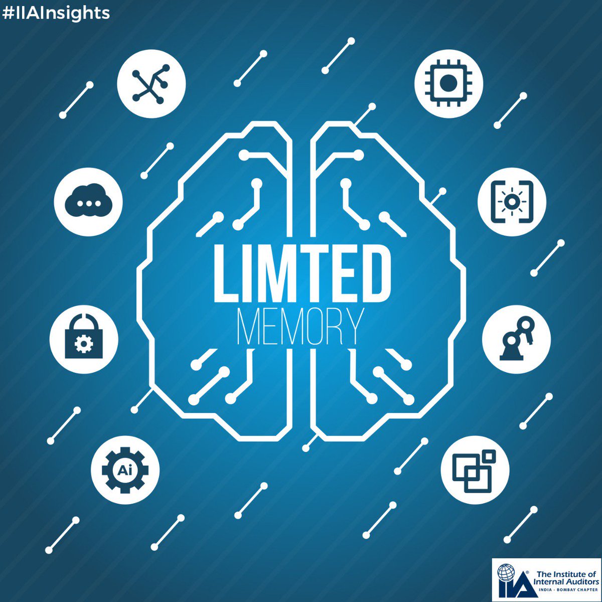 IIABombay's tweet photo. The second boundary which we need to overcome is Limited Memory. It means that the systems which are built have a preprogrammed representations of the world, and are temporary. The aim is to build something very substantial

#IIAInsights #ArtificialIntelligence #IAOFFUTURE #IIAB https://t.co/VbUN5DCDlR