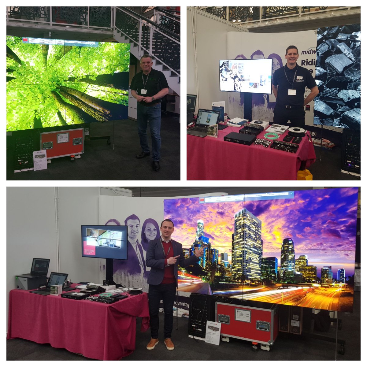 MidwichLtd's tweet photo. Make sure you drop by Stand 5 at #ReflexTD18 to catch up with our Midwich team. Working along side our vendors Barco, Datapath, Samsung and Wyrestorm, we have a wealth of technologies, products and opportunities for you and your business. We hope to see you soon! #AVTweeps https://t.co/uw3cMu7PIH