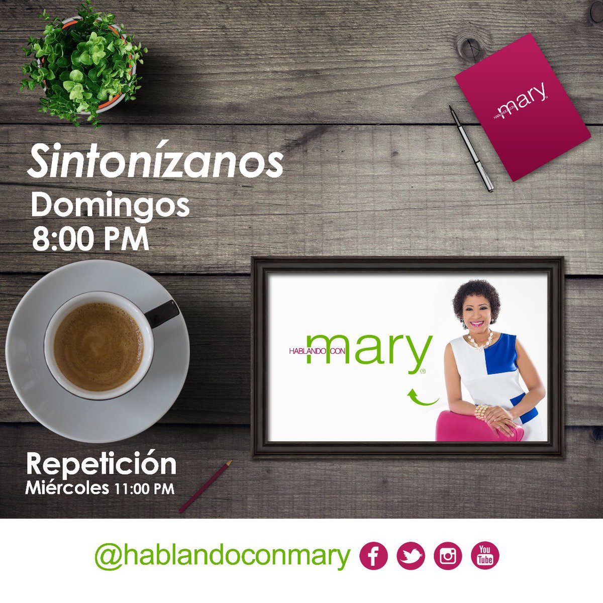 3kmediard's tweet photo. #HablandoConMary sintonízanos a las 8:00 PM por el canal 36 de Tricom y Claro en línea por https://t.co/GVhWHZceDY
#Grabación
#Edición
#RedesSociales
#3KMedia
#MultiplicadoresDeEmociones https://t.co/BnC5nXMovz