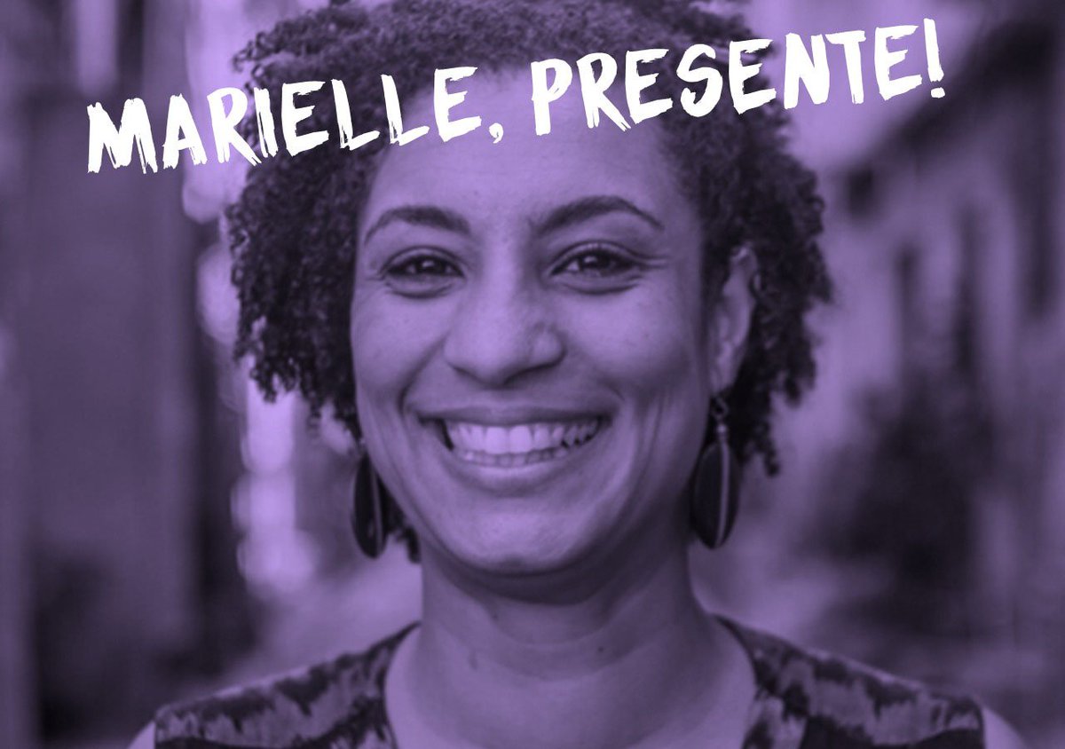 Tristes dias para o país onde uma defensora dos direitos humanos é brutalmente assassinada. Lamento e repudio a morte da ativista Marielle Franco, vereadora pelo PSOL, e de Anderson Pedro Gomes, seu motorista. Leia mais aqui: goo.gl/6dyn1g #MariellePresente