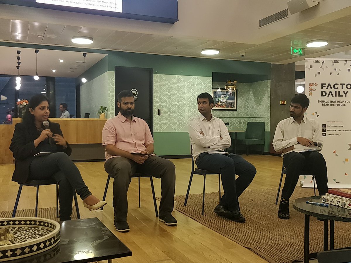 .<a href="/Jincy28/">Jincy Samuel</a> Panel Discussion on Cryptocurrency Regulation in India @ WeWork Galaxy

#Bitcoin #Blockchain #regulations #India