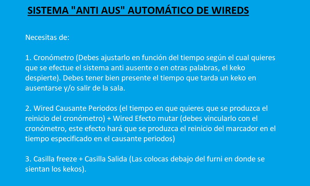 CentroCAHABBO's tweet photo. Hola! Aquí te dejamos algunos apuntes básicos sobre el sistema de wireds anti ausente (manual y automático). Son las combinaciones más sencillas pero más útiles y usadas en imperios, ejércitos y agencias. 😁😁😁 @JaviliTronz @PINO8ES  @asmaeHabbo  @Fluoriscente  @ToshibaGlam https://t.co/9TvifNSIMG