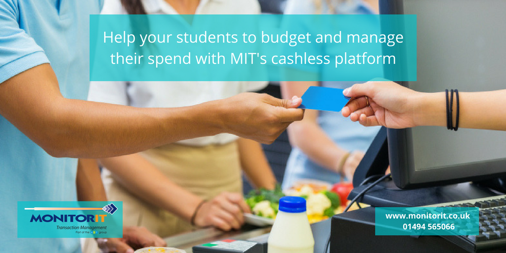 Help your students to manage their budget and spend with MIT's cashless platform ow.ly/nf8530iXDQX #cashlesscampus #ISMD2018 #HereToHelp