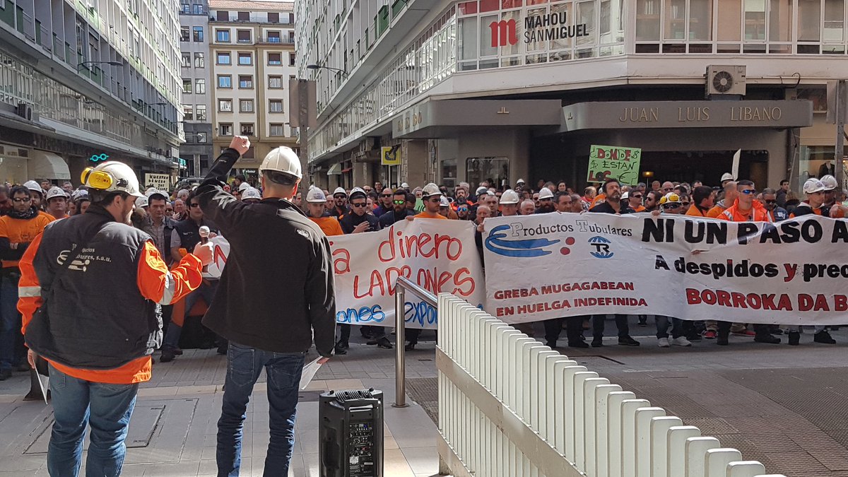 Iker__Casanova's tweet photo. La lucha en defensa de #ProductosTubulares va ser larga y compleja. Desde @ehbildu estamos en contacto permanente con el comité y les hemos ofrecido apoyarles en lo que necesiten desde el ámbito político e institucional. https://t.co/68xw8jYpAF