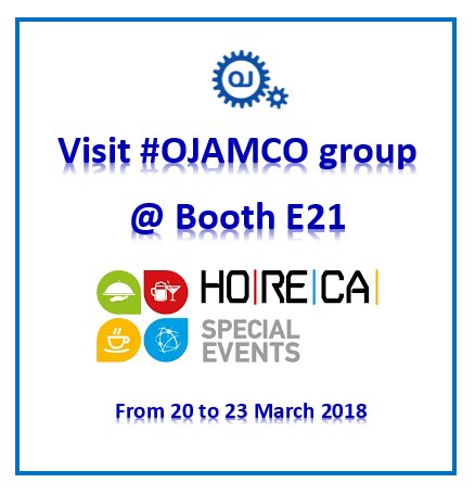 ojamcogroup's tweet photo. Enjoy your time @ #HORECA from 20 to 23 March #2018 and discover #OJAMCO best #Packaging & #Printing solutions & more #FlexiPack #MultiPackaging by #OJAMCOgroup https://t.co/EQZzvAmVdL
