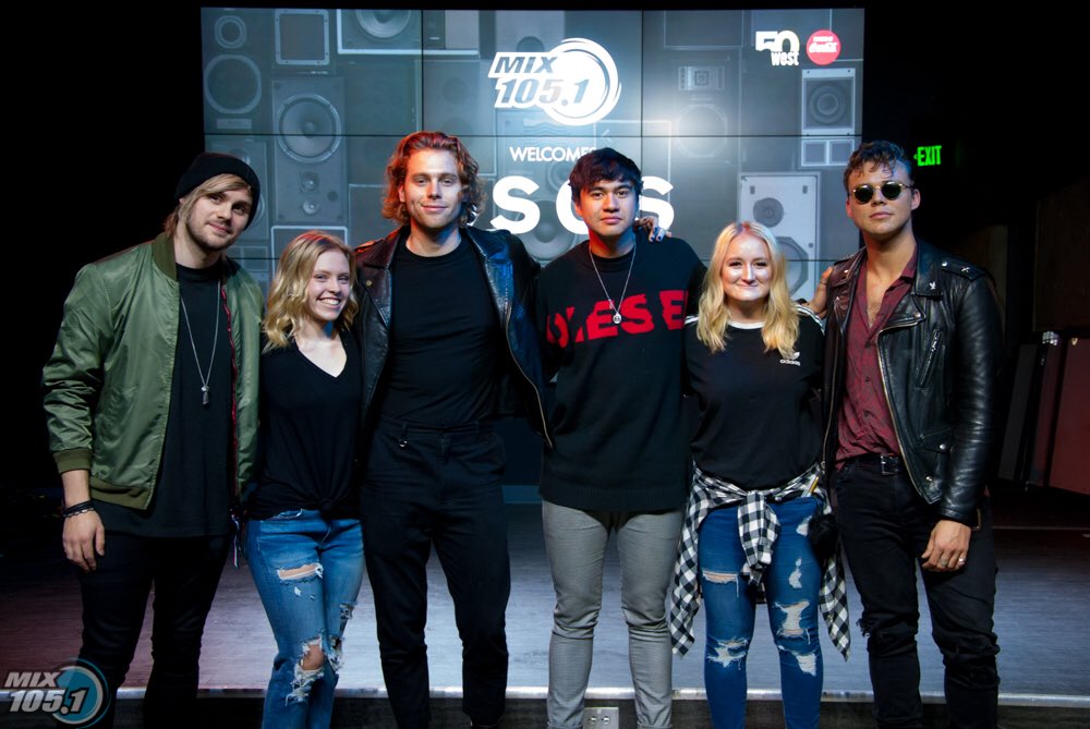 ashtonupdating's tweet photo. @Ashton5SOS with fans yesterday at @MIX1051Utah #WantYouBack #WantYouBackPromo #5SOSBestFans https://t.co/pVYMPaXoUg