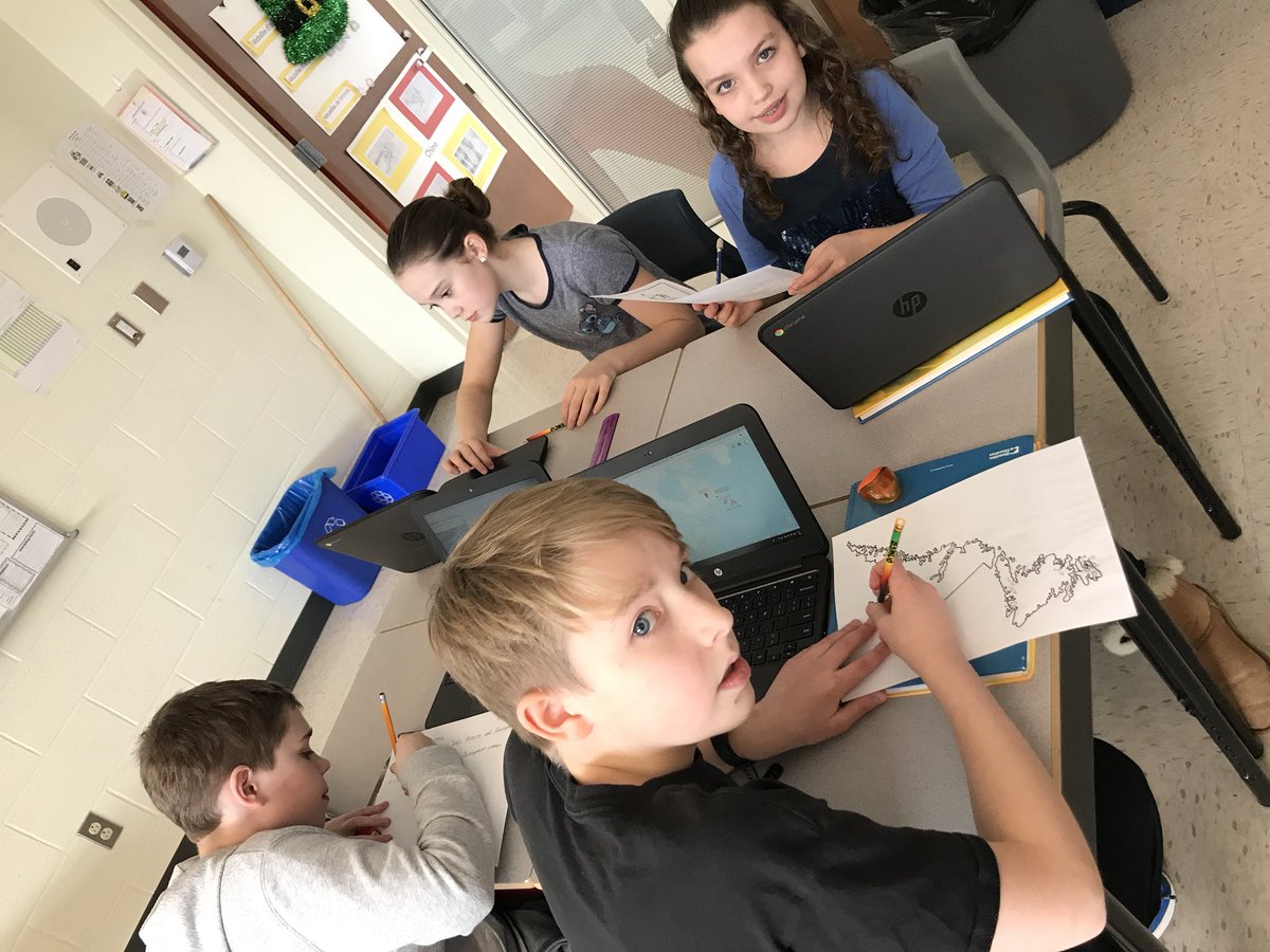 MmeMatchim's tweet photo. Using the chrome books to research and make your own map! 🗺 https://t.co/mFCtPGFwbm