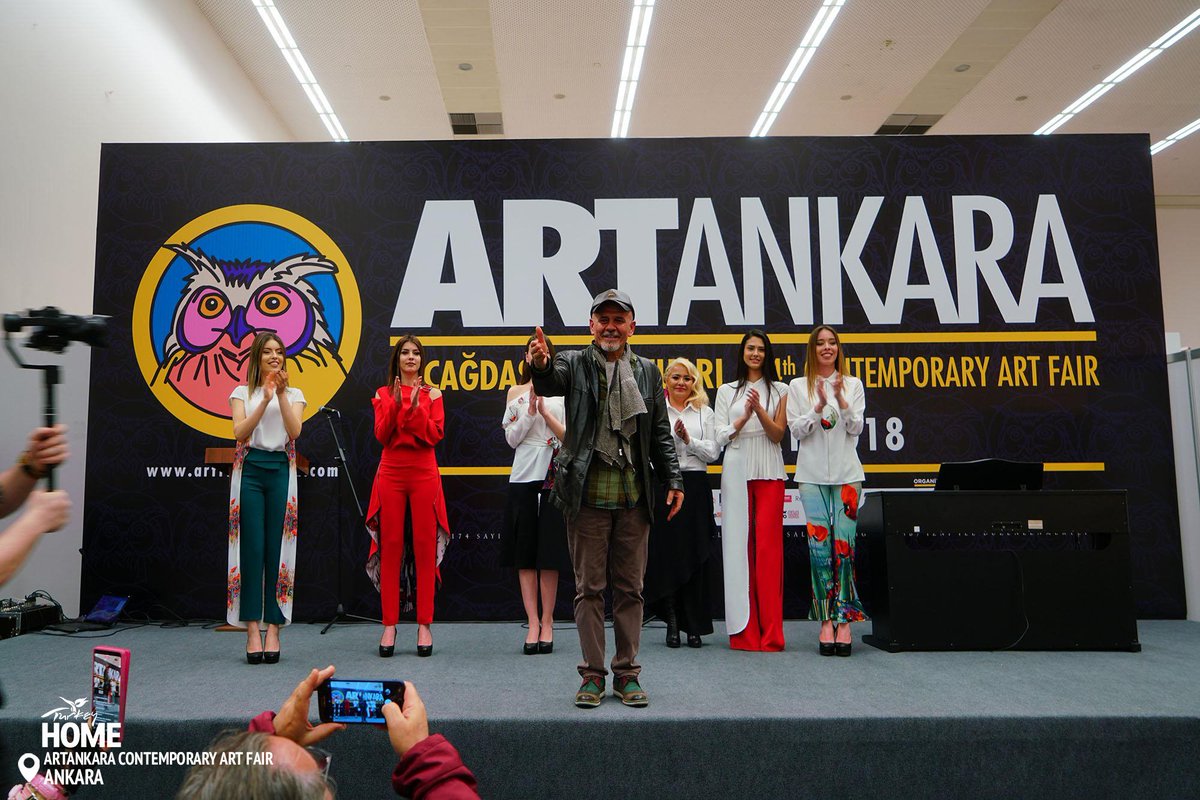 GoTurkiye's tweet photo. #ArtAnkara 4th Contemporary Art Fair starts tonight with the sub-theme "Art goes to work" in ATO Congresium. All art-lovers are invited. https://t.co/HlWftYcdfu