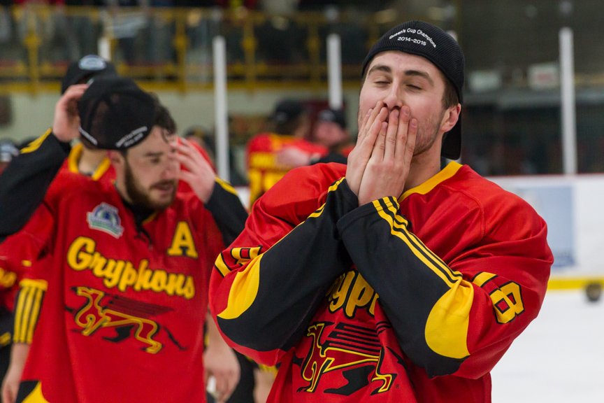 guelph_gryphons's tweet photo. 📺Check out the link below to watch the @Sportsnet feature on 4th year Gryphons men's hockey player Michael Stevens and his inspiring recovery from a broken neck suffered in 2009 ➡️https://t.co/Chc8MKrMFc https://t.co/gWlhajjVkB