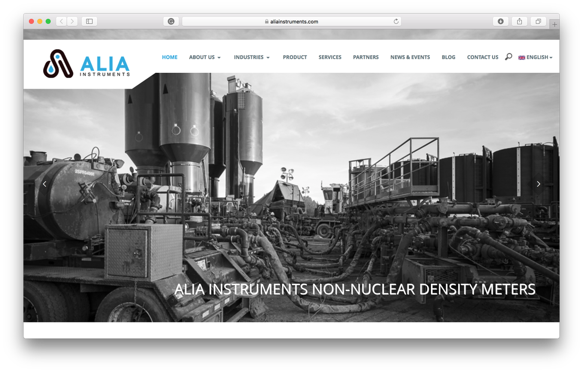 We recently launched our brand new, multi-language website! Have a look and tell us what you think: aliainstruments.com #newwebsite #densitymeter