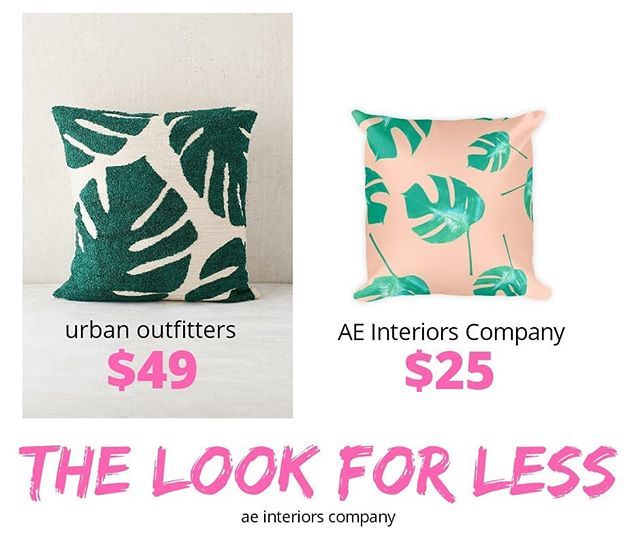 I love my tropical prints!! Especially when the design is located on both sides of the pillow like ours!  Check out our pillows that's a fraction of the price of designer pillows! Shop our site and get inspired today!!
.
.
.
.
.
#lookforless #livingroom … ift.tt/2Gt70jG