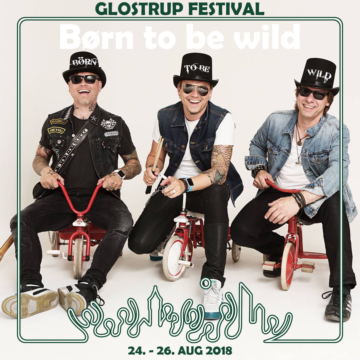 GlostrupFest's tweet photo. Rockmusik for børn🎸 Børn to be wild vil optræde på #GlostrupFestival 🤘
➲ De spiller i Musikteltet lørdag d. 25. august kl. 15.30 https://t.co/EYyf0FdAJU
