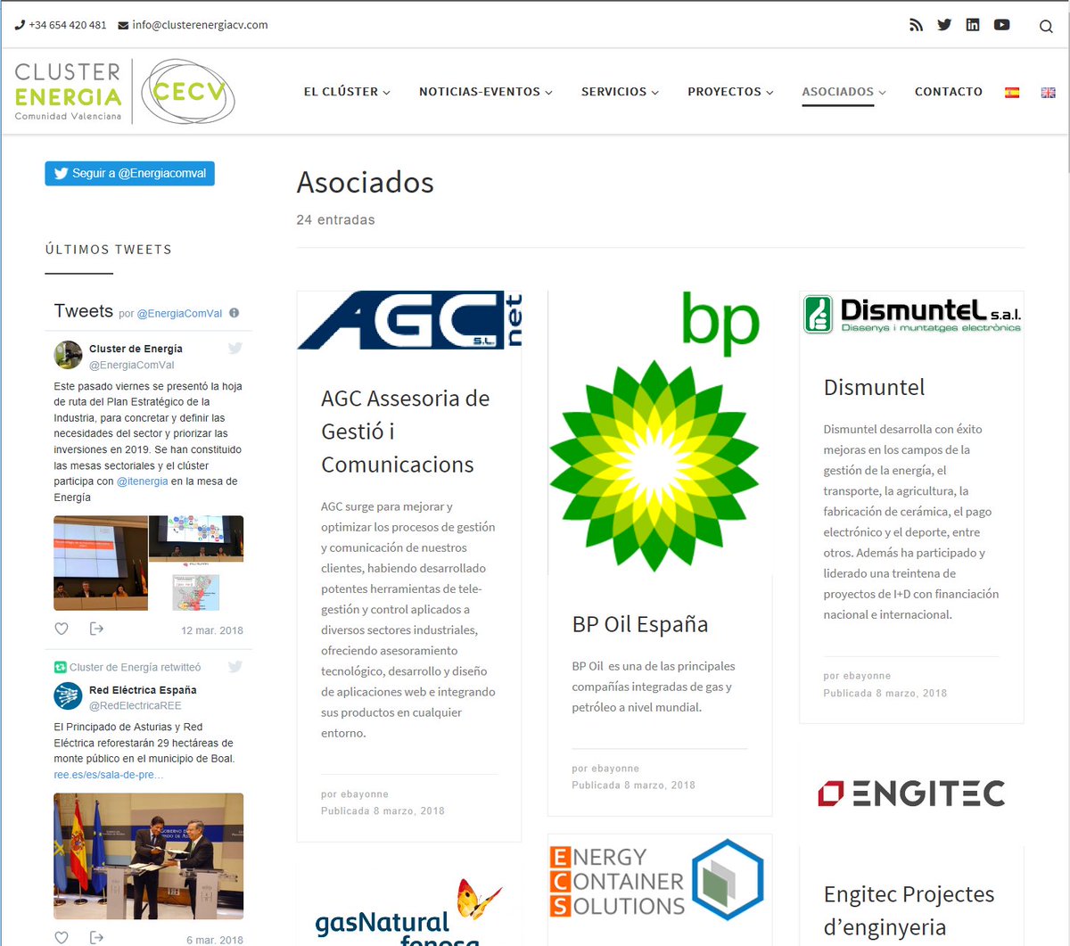 EnergiaComVal's tweet photo. Ya está accesible nuestra nueva web https://t.co/frOZpxYizj

En ella aparece información actualizada, así como nuestras últimas y futuras actividades, etc.

Aunque aún no está finalizada al 100%, os invito a que le echéis un vistazo.

https://t.co/DCF3fXE9qQ
@EnergiaComVal https://t.co/NDfIn6wdcJ