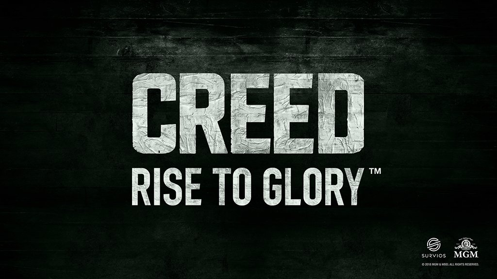 Survios's tweet photo. Survios is thrilled to announce our first project with @MGM_Studios:  CREED: RISE TO GLORY™, an intense, cinematic boxing experience featuring new Phantom Melee Technology for impactful #VR combat. 🥊 Be the 1st to fight at #GDC18! Read the press release: https://t.co/58tvETkNrO https://t.co/wIppNSSLQY