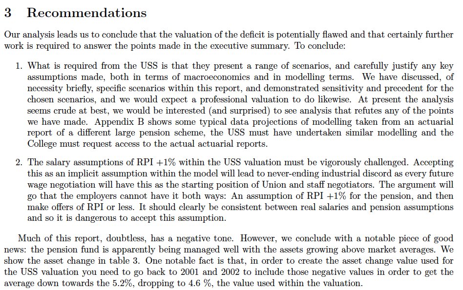 Recommendation section from p.5 of link in tweet