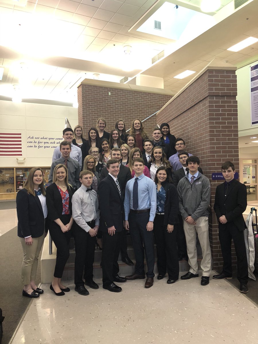 BellEastDECA's tweet photo. WE ARE HEADED TO STATE! Best of luck to all competitors, you sure look great! https://t.co/4Fwo7XQomY