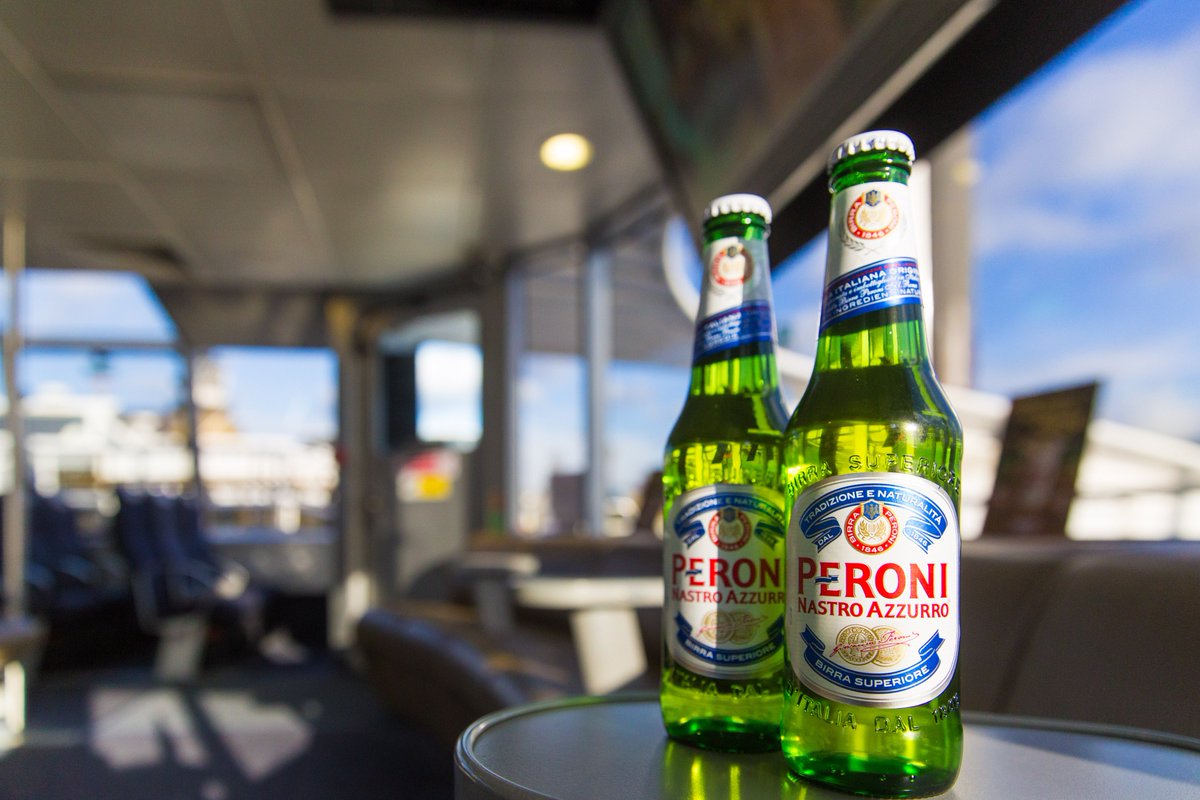 thamesclippers's tweet photo. How's your #LondonBeerWeek going? Celebrate with us with a nice bottle of Peroni from our on-board bar! 🍻 https://t.co/SmEbJpWHHp