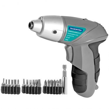 Parafusadeira à Bateria 3,6V Com 21 Peças - Tramontina por R$ 74,90!!!
bit.ly/2FJrPX1