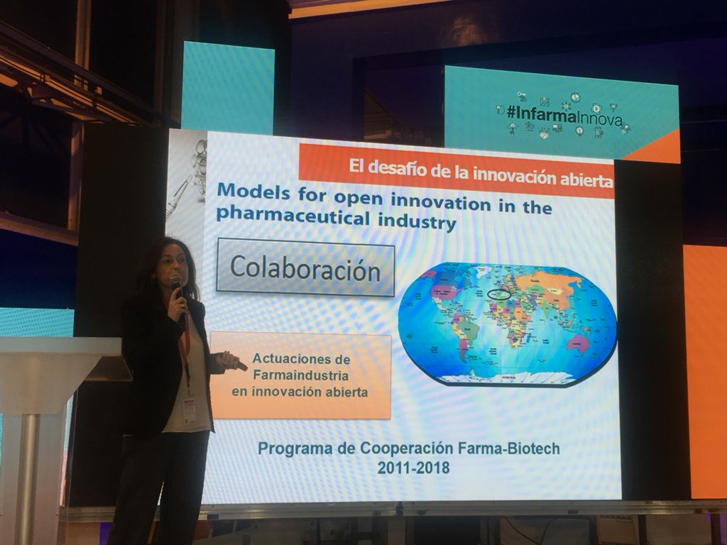 rosasiles's tweet photo. Amelia Martín de @Farmaindustria el emprendimiento es una oportunidad y hablamos de #pasion #valor en la cadena de I+D #equipo #biomedicina  #InfarmaInnova https://t.co/Lcv3oPlthf