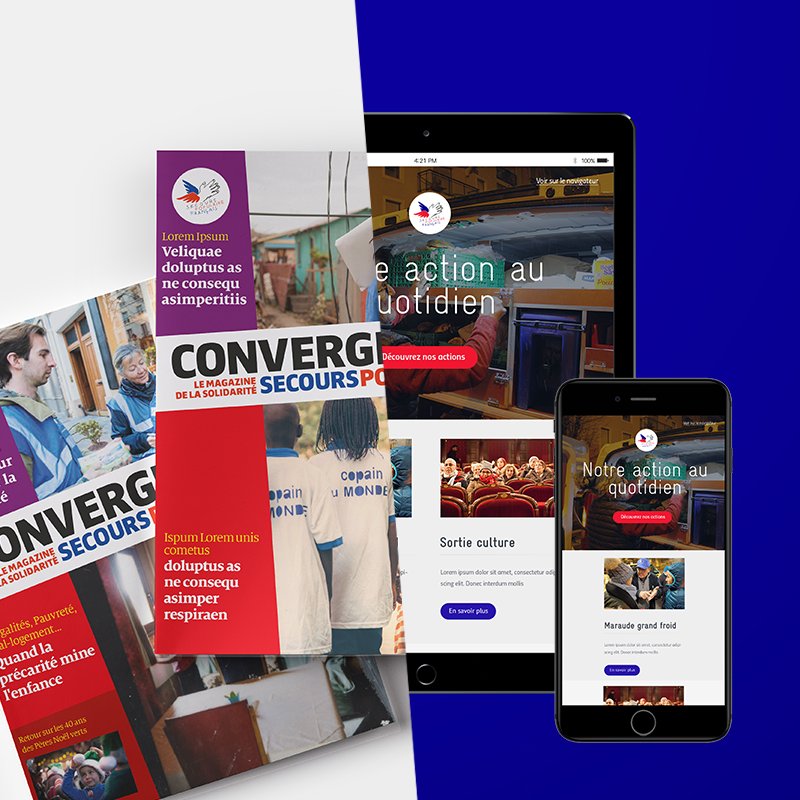 Le magazine papier du <a href="/SecoursPop/">Secours populaire</a> se transforme en journal numérique. Envie de le construire avec nous ? Pour nous donner votre avis et partager vos idées, répondez à notre questionnaire ! 👉 bit.ly/2tKXOon