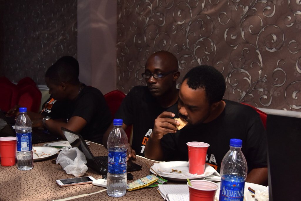 proudlymadeaba's tweet photo. Scenes from Day 2. #hackaba2018 #proudlymadeinaba https://t.co/m4rq0a5UnN