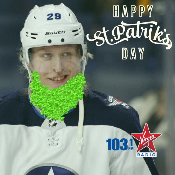 Let’s get the 🍀🌈 party started! RETWEET our St. ‘Patrik’s’ Day graphic for a chance to win a pair of tickets to the Jets vs. Kings on March 20 @bellmtsplace!