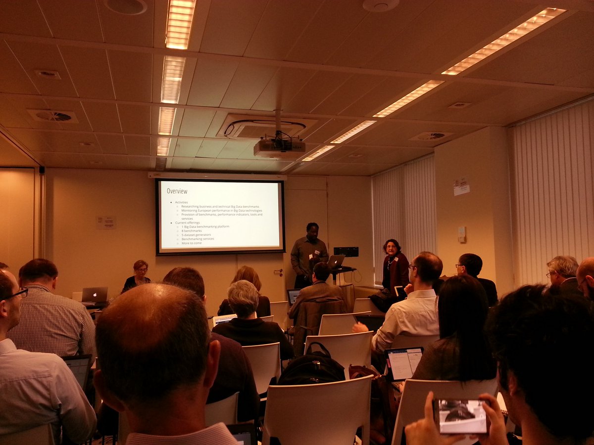 Gayane Sedrakyan (@gayane_sedraky) on Twitter photo New @BDVA_PPP Big Data Benchmarking Subgroup overview presented by <a href="/NgongaAxel/">Axel Ngonga</a> <a href="/hobbit_project/">Project HOBBIT</a> and Gabriella Cattaneo (DataBench project). Extremely happy to have contributed to the creation of this group on behalf of <a href="/imec_int/">imec</a>, <a href="/IDLabResearch/">IDLab</a> New @BDVA_PPP Big Data Benchmarking Subgroup overview presented by <a href="/NgongaAxel/">Axel Ngonga</a> <a href="/hobbit_project/">Project HOBBIT</a> and Gabriella Cattaneo (DataBench project). Extremely happy to have contributed to the creation of this group on behalf of <a href="/imec_int/">imec</a>, <a href="/IDLabResearch/">IDLab</a>