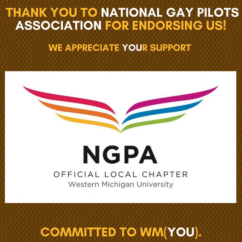 Thank You to NGPA for the support! It truly means a lot to our campaign. 💛