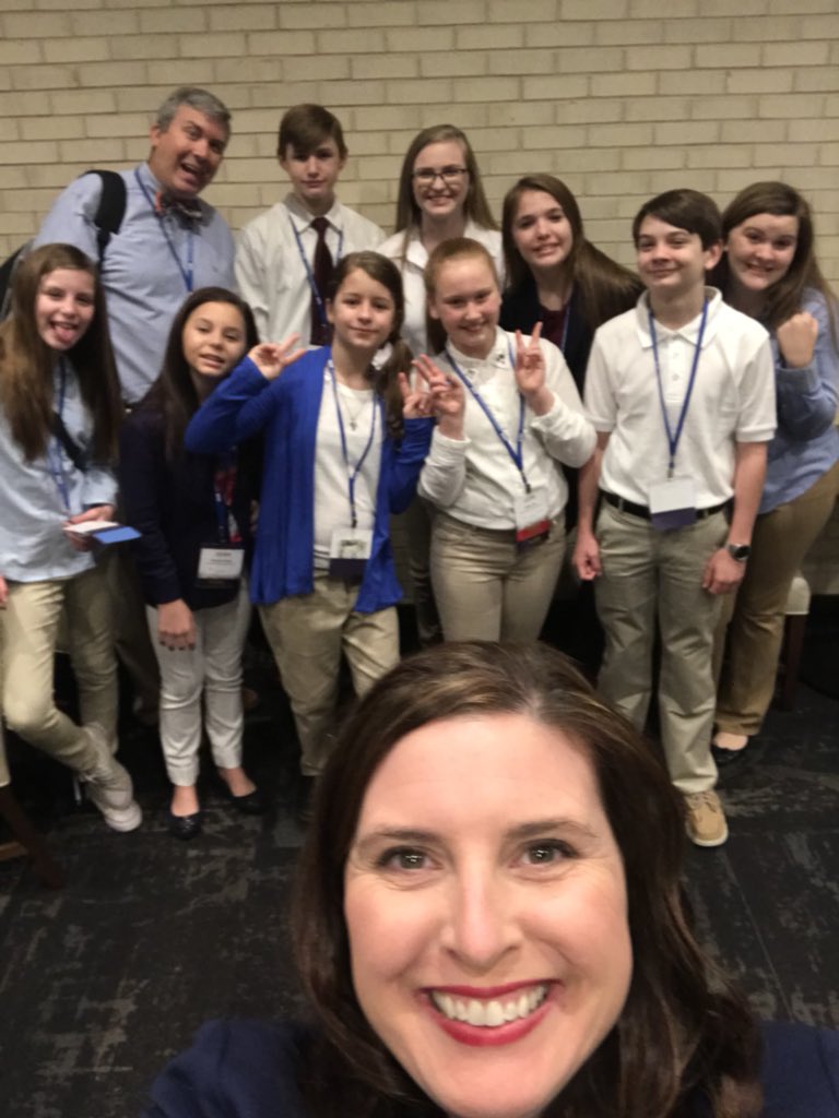 hgsisk's tweet photo. Judging and chaperoning at the @GeorgiaTSA1 State Competition with Jon's @semsteched students. Look at all the girls he brought this year! #GoStangs ##GirlsInSTEM #STEM #GaTSA18 https://t.co/zOlPcJarJZ