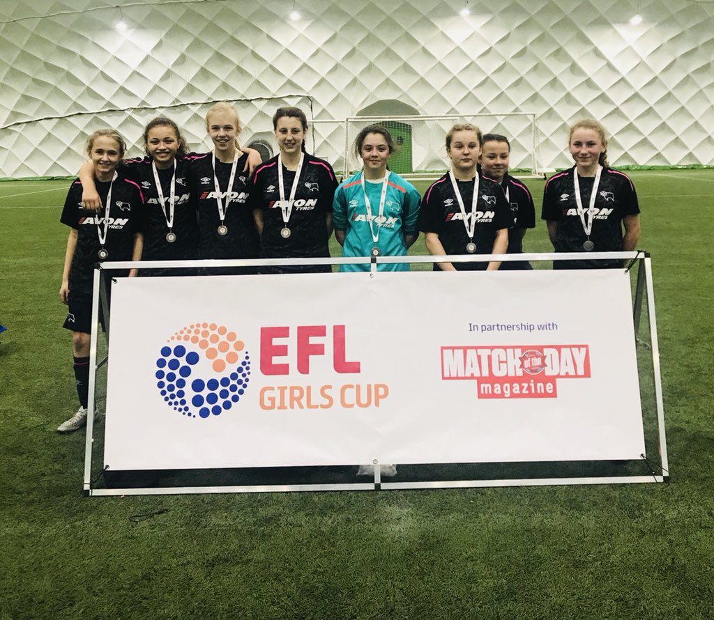 It was a great day yesterday as our girls, representing Derby County, finished 2nd in the regional #GirlsCup final 🏆

Read all about it 👉 bit.ly/2FVOFhi