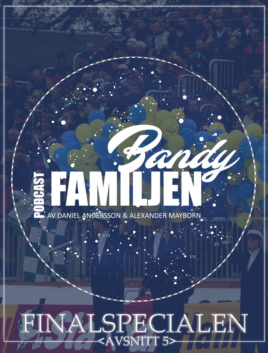 Bandyfamiljen's tweet photo. AVSNITT 5!
Nu har vi spelat in säsongens sista avsnitt och det är en #Finalspecial men även lite diskussioner kring kvalspelet - lyssna på avsnittet här: https://t.co/4VKCcxApqj eller via din Podcaster-App.
#Bandyfamiljen https://t.co/L7yhPlJY2B