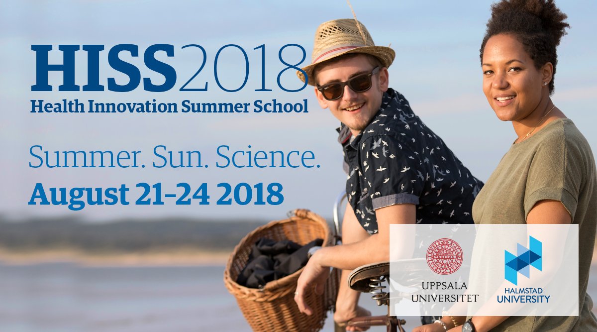 CathSvensson's tweet photo. Interested in Health innovation in a changing society, from idea to implementation? Check out: Health Innovation Summer School – HISS 2018 https://t.co/ywvE4BBJI1 @EITHealth  @UU_University https://t.co/gEkmT6fcKj